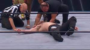 Jon Moxley Injured in grand slam edition