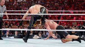 seth rollins curb stomp wm 31